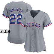 Steve Buechele Women's Texas Rangers Gray Limited Away Jersey