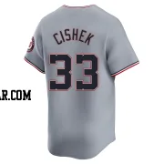 Steve Cishek Youth Washington Nationals Gray Limited Road Jersey