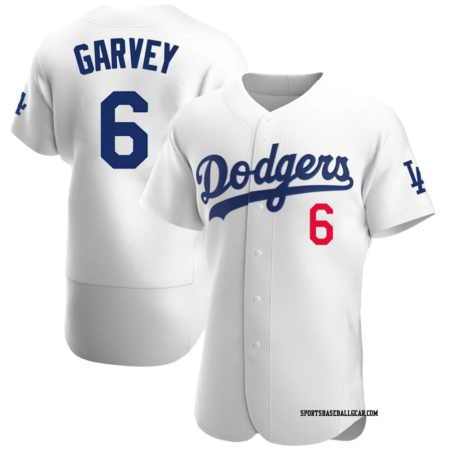 Steve Garvey Men's Los Angeles Dodgers White Authentic Home Jersey