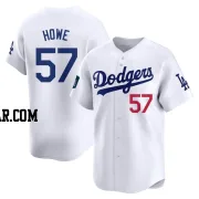 Steve Howe Youth Los Angeles Dodgers White Limited 2024 World Tour Seoul Series Home Jersey