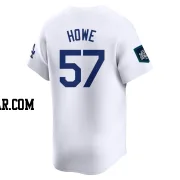 Steve Howe Youth Los Angeles Dodgers White Limited 2024 World Tour Seoul Series Home Jersey