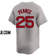 Steve Pearce Men's Boston Red Sox Gray Limited Away Jersey