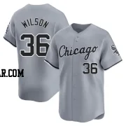 Steven Wilson Men's Chicago White Sox Gray Limited Road Jersey