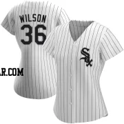 Steven Wilson Women's Chicago White Sox White Authentic Home Jersey