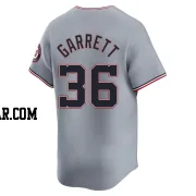 Stone Garrett Men's Washington Nationals Gray Limited Road Jersey