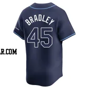 Taj Bradley Men's Tampa Bay Rays Navy Limited Away Jersey