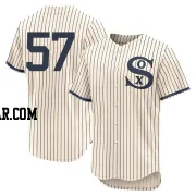 Tanner Banks Men's Chicago White Sox Cream Authentic 2021 Field of Dreams Jersey