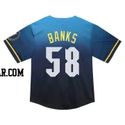 Tanner Banks Toddler Philadelphia Phillies Blue Limited 2024 City Connect Jersey