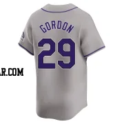 Tanner Gordon Youth Colorado Rockies Gray Limited Road Jersey