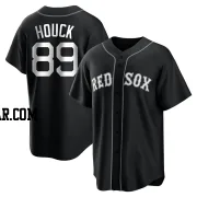 Tanner Houck Men's Boston Red Sox Black/White Replica Jersey