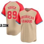 Tanner Houck Men's Boston Red Sox Cream Limited American League 2024 All-Star Game Jersey