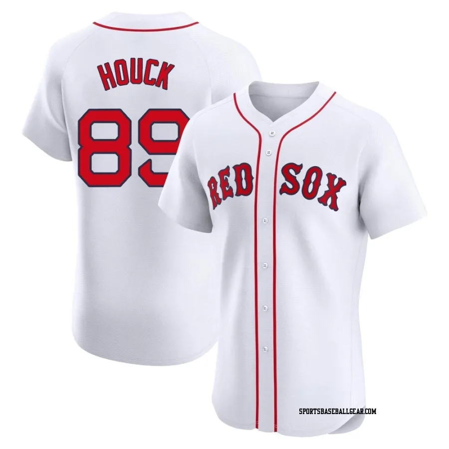 Tanner Houck Men's Boston Red Sox White Elite Home Jersey