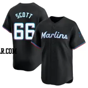 Tanner Scott Men's Miami Marlins Black Limited Alternate Jersey