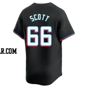 Tanner Scott Men's Miami Marlins Black Limited Alternate Jersey