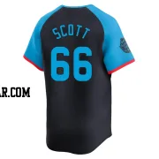 Tanner Scott Youth Miami Marlins Navy Limited National League 2024 All-Star Game Jersey