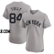 Tanner Tully Men's New York Yankees Gray Elite Road Jersey