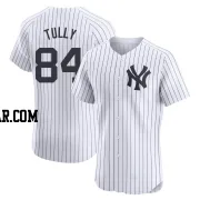 Tanner Tully Men's New York Yankees White Elite Home Jersey