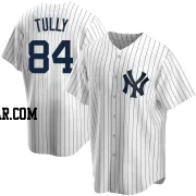 Tanner Tully Men's New York Yankees White Replica Home Jersey