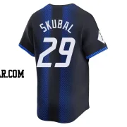 Tarik Skubal Men's Detroit Tigers Blue Limited 2024 City Connect Jersey