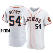 Tayler Scott Men's Houston Astros White Authentic 2022 World Series Home Jersey