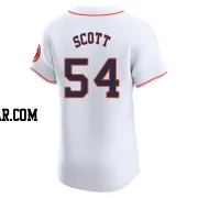 Tayler Scott Men's Houston Astros White Elite Home Jersey