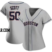 Tayler Scott Women's Houston Astros Gray Authentic Road 2020 Jersey