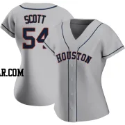 Tayler Scott Women's Houston Astros Gray Authentic Road 2020 Jersey