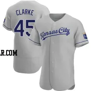 Taylor Clarke Men's Kansas City Royals Gray Authentic Road Jersey