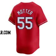 Taylor Motter Men's St. Louis Cardinals Red Limited 2024 City Connect Jersey