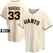 Taylor Rogers Men's San Francisco Giants Cream Replica Home Jersey