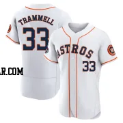 Taylor Trammell Men's Houston Astros White Authentic 2022 World Series Champions Home Jersey