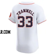 Taylor Trammell Men's Houston Astros White Elite Home Jersey