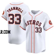 Taylor Trammell Men's Houston Astros White Limited Home Jersey