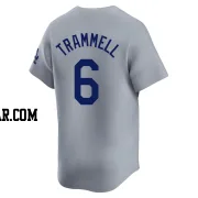 Taylor Trammell Men's Los Angeles Dodgers Gray Limited Away Jersey