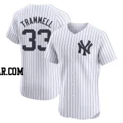 Taylor Trammell Men's New York Yankees White Elite Home Jersey