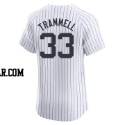 Taylor Trammell Men's New York Yankees White Elite Home Jersey