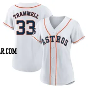 Taylor Trammell Women's Houston Astros White Authentic 2022 World Series Champions Home Jersey