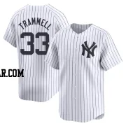 Taylor Trammell Youth New York Yankees White Limited Yankee Home Jersey