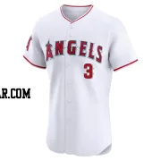 Taylor Ward Men's Los Angeles Angels White Elite Home Jersey