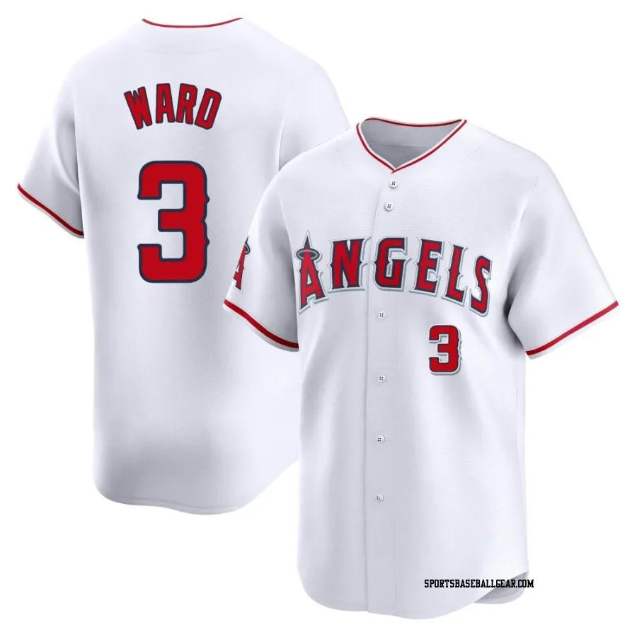 Taylor Ward Men's Los Angeles Angels White Limited Home Jersey