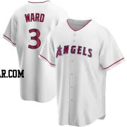 Taylor Ward Men's Los Angeles Angels White Replica Home Jersey