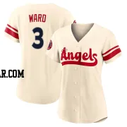 Taylor Ward Women's Los Angeles Angels Cream Authentic 2022 City Connect Jersey