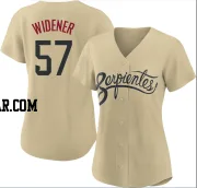 Taylor Widener Women's Arizona Diamondbacks Gold Authentic 2021 City Connect Cool Base Jersey