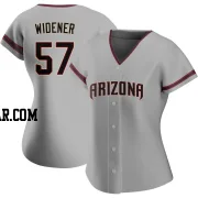 Taylor Widener Women's Arizona Diamondbacks Gray Replica Road Jersey