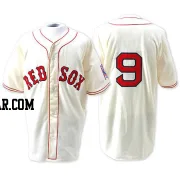 Ted Williams Men's Boston Red Sox Cream Authentic Throwback Jersey