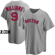 Ted Williams Men's Boston Red Sox Gray Replica Road Jersey