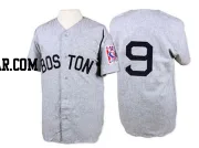 Ted Williams Men's Boston Red Sox Grey Replica 1939 Throwback Jersey