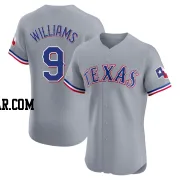 Ted Williams Men's Texas Rangers Gray Elite Road Jersey