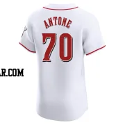 Tejay Antone Men's Cincinnati Reds White Elite Home Jersey