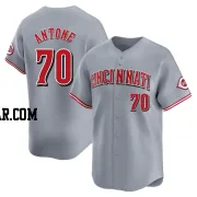 Tejay Antone Youth Cincinnati Reds Gray Limited Away Jersey